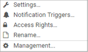 Edit Context Menu Edit Context Menu