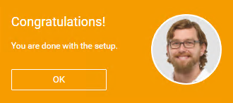 Finish the Smart Setup Finish the Smart Setup