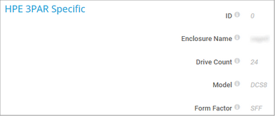 HPE 3PAR Specific HPE 3PAR Specific
