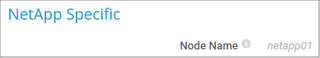 NetApp Specific NetApp Specific